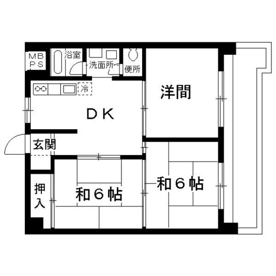 【間取り】 | コーポ国光