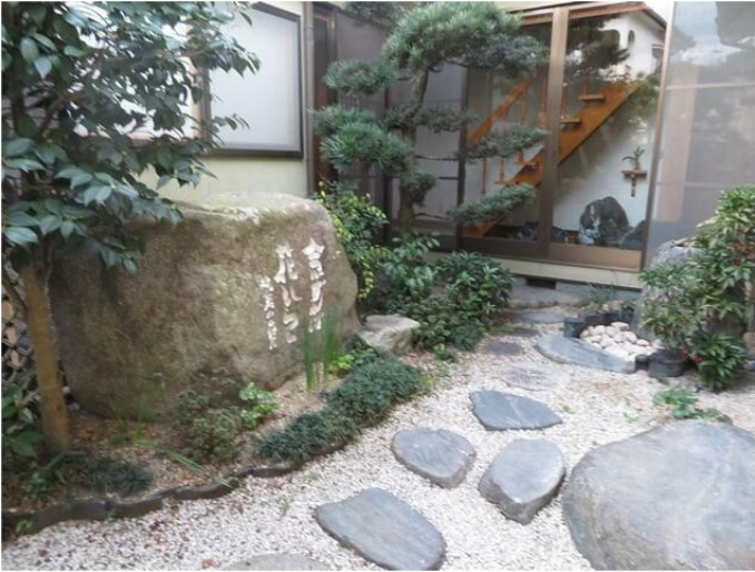 北久米　戸建の庭