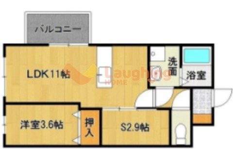 レオクラージュ試験場前の間取り