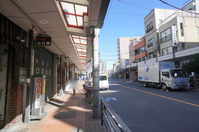 浅草５　土地の周辺|☆歩道にはガードパイプがしっかり設置