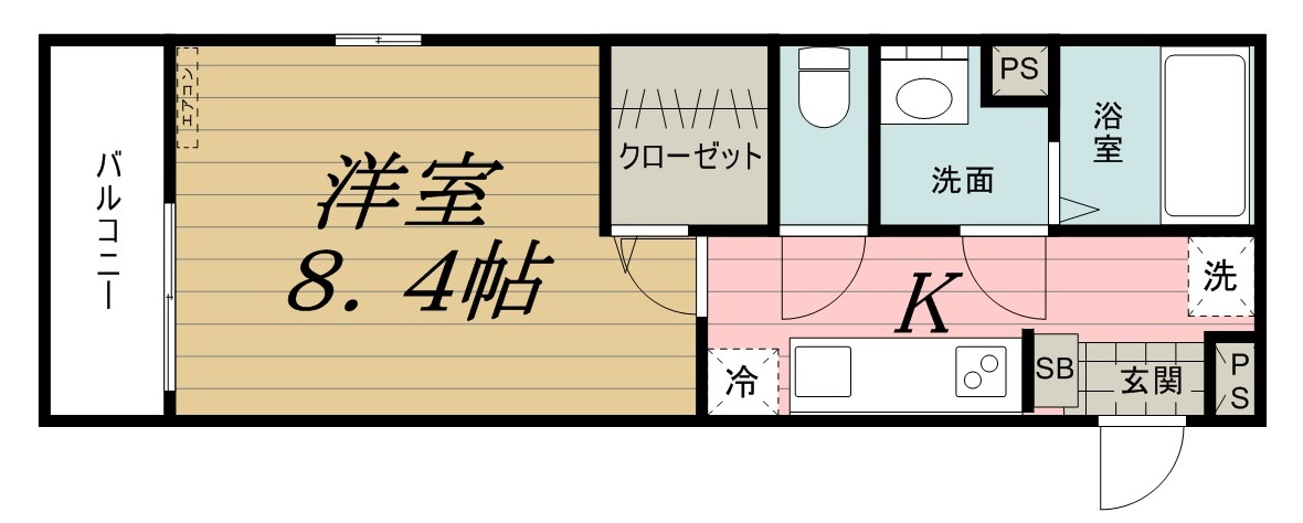 リブリ・ブルージュの間取り