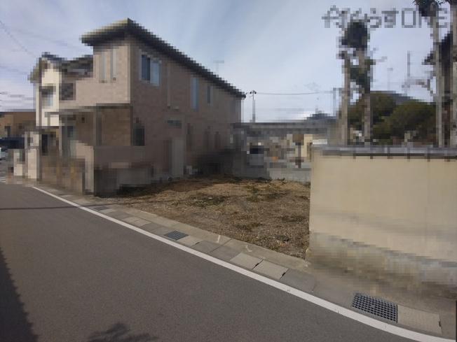 【前面道路含む現地写真】 | 姫路市田寺8丁目／売土地