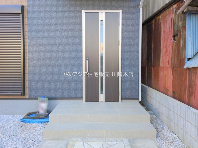 月々７万円台～　新築戸建　川越市山田第7の外観|1号棟　玄関