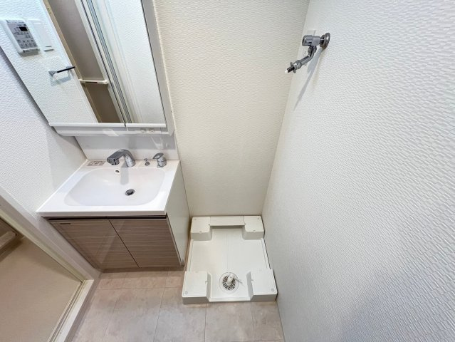 S-RESIDENCE難波大国町dominaの洗面所