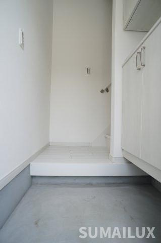 合志市豊岡の賃貸マンションの玄関