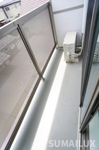 合志市豊岡の賃貸マンションのバルコニー