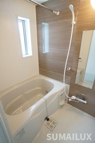 合志市豊岡の賃貸マンションの浴室