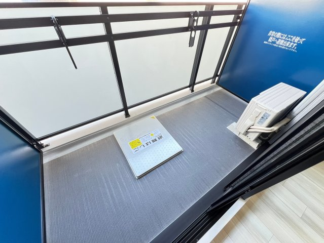 S-RESIDENCE難波大国町dominaのバルコニー
