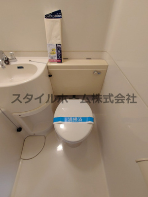 【トイレ】 | メッカ天伯 | 別部屋写真です。