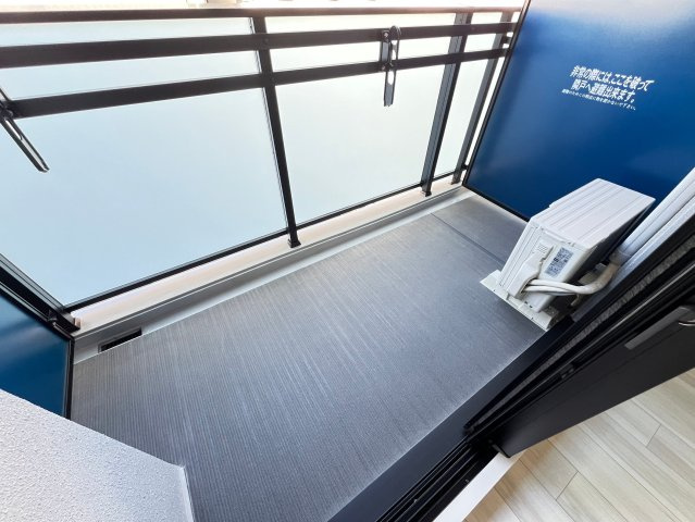S-RESIDENCE難波大国町dominaのバルコニー