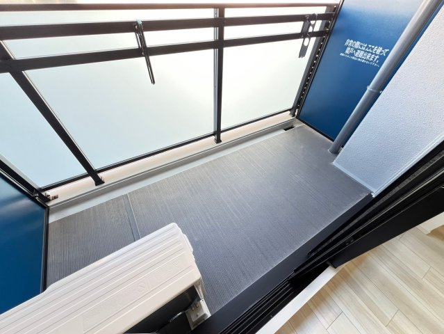 S-RESIDENCE難波大国町dominaのバルコニー