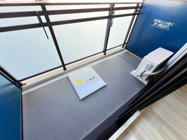 S-RESIDENCE難波大国町dominaのバルコニー