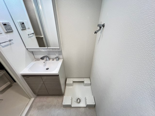 S-RESIDENCE難波大国町dominaの洗面所