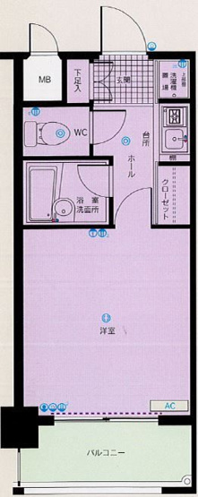 【間取り】 | ピュアドームリブレ薬院 | 現況優先。