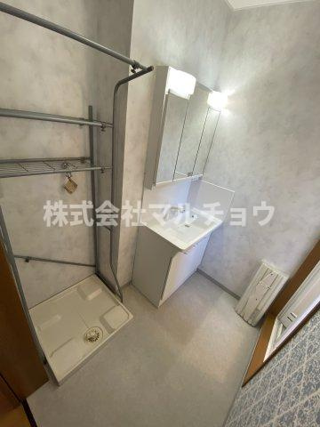 ラコンテＢの洗面所|使いやすい洗面所です