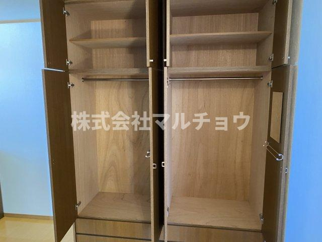 ラコンテＢの収納|大きなものも収納できそうです
