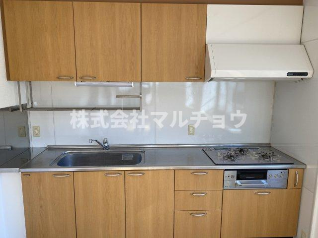 ラコンテＢのキッチン|お料理しやすいキッチンです