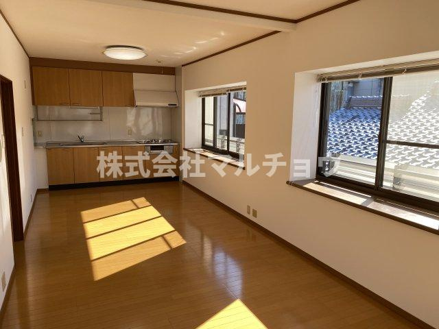 ラコンテＢの居間・リビング|ゆったりとした居間です