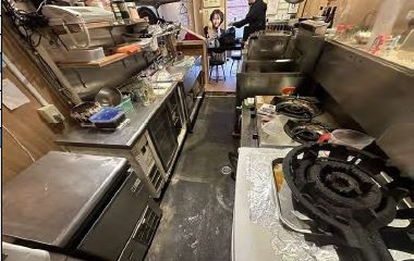 天六レンガ通り店舗のキッチン