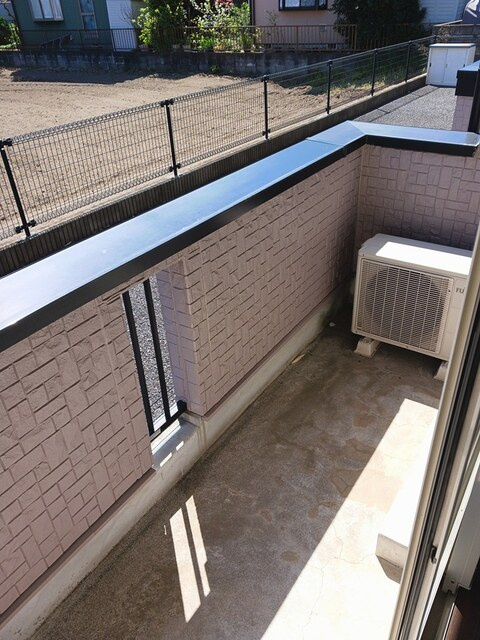 プラムフィールドBのバルコニー