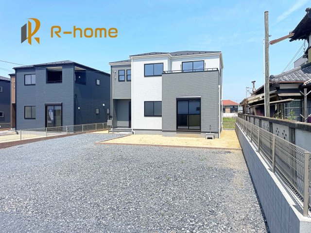 第1石岡市北府中　新築戸建て　3号棟の外観|ご予約を頂ければ、『平日』はもちろん『早朝』や『夜間』もご見学可能です♪お気軽にお申し付けください♪