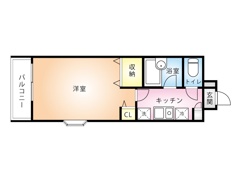 サンシティゆずり葉の間取り