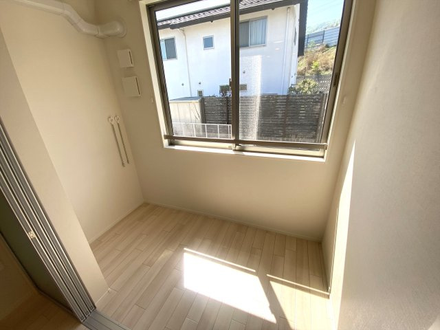 パームコート長尾のバルコニー