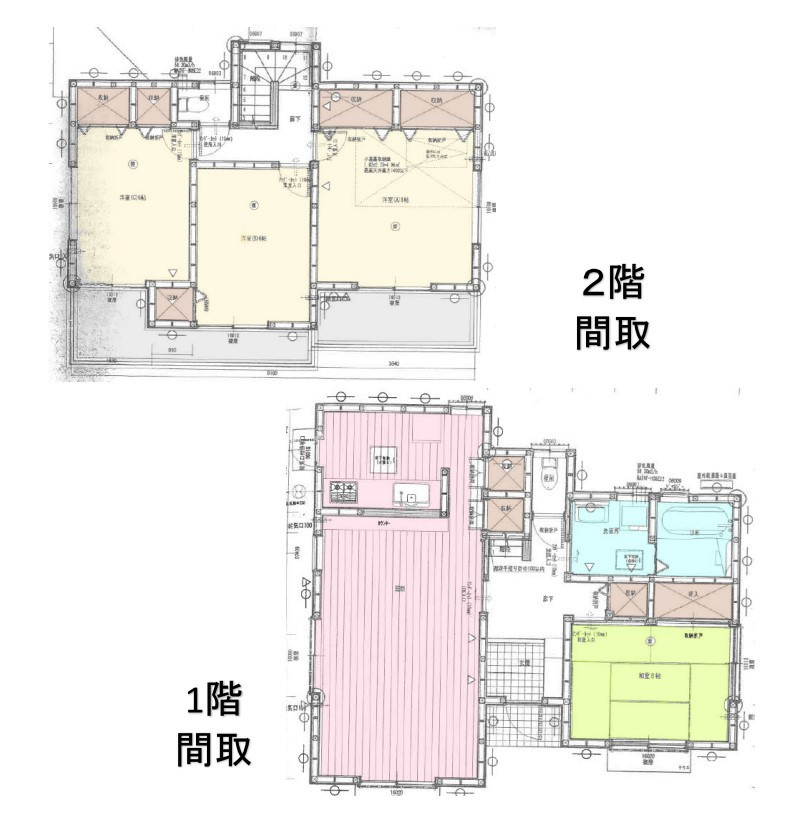 【中古戸建】高崎市中豊岡町の間取り|■間取り図｜敷地面積：207.95（約62.90坪）　建物面積：105.99（約32.06坪）
