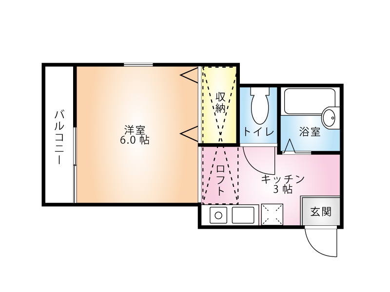 メゾン指扇の間取り