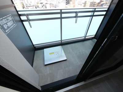 【バルコニー】 | S-RESIDENCE上新庄ascent | 暖かな日差しのふりそそぐバルコニー