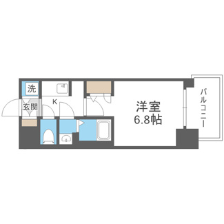 【間取り】 | S-RESIDENCE上新庄ascent