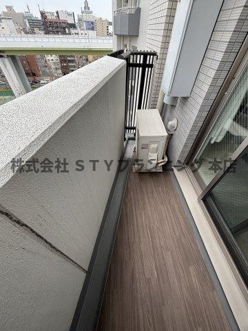 仲介手数料０円！アクアヒルズのバルコニー