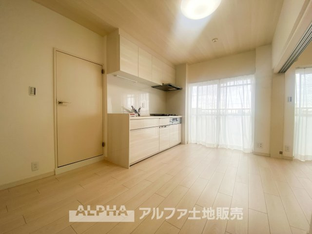 立川羽衣町住宅2号棟のキッチン