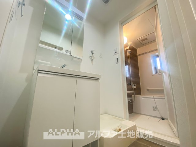 立川羽衣町住宅2号棟の洗面所