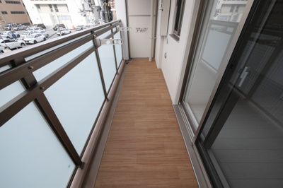 【バルコニー】 | リヴェント福島野田 | お洗濯にも便利なバルコニー付き