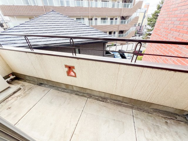 グレースハイム上住吉のバルコニー