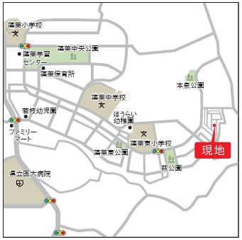 【地図】 | リセットハウス　蓬莱町8丁目