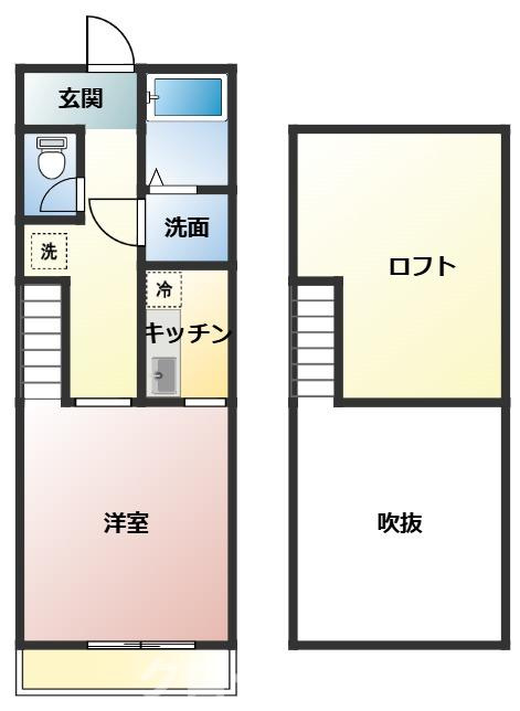 カルマーレ宇多津の間取り