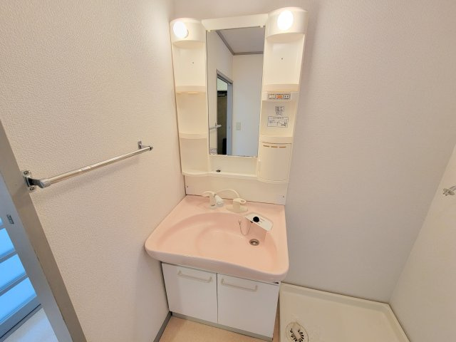 ヴィルドミール富雄の独立洗面台