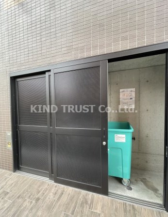 ブエナビスタ梅田ノースのその他共用部分|敷地内ごみ置き場です