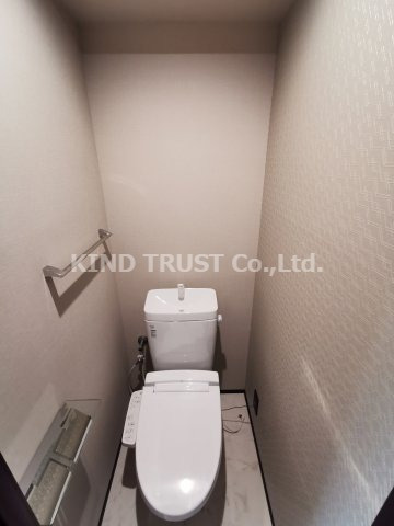 ブエナビスタ梅田ノースのトイレ|コンパクトで使いやすいトイレです