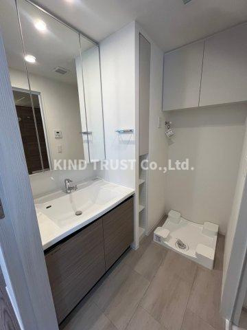 JP noie 同心の洗面所|忙しい朝には欠かせない洗面所です