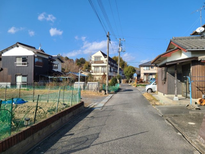 【前面道路含む現地写真】 | 下田布施新町土地
