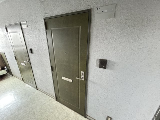 メゾンサカエの玄関