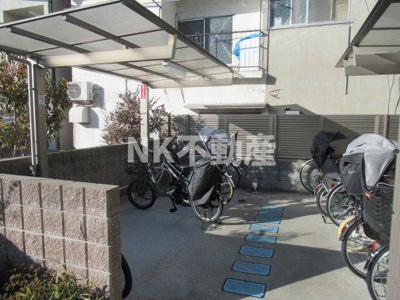 【その他共用部分】 | Manoir Morofuku(マノワール　モロフク）（鴻池新田賃貸） | 駐輪場です