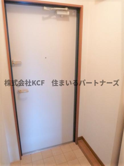 アルファルファA棟の玄関|玄関です