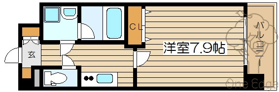 レジュールアッシュJUSOの間取り