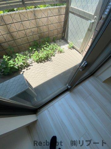 レジディア西船橋のバルコニー
