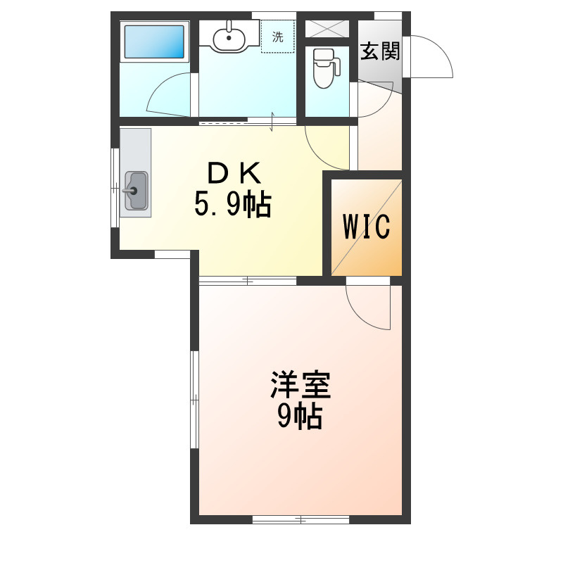 クレスト青柳の間取り