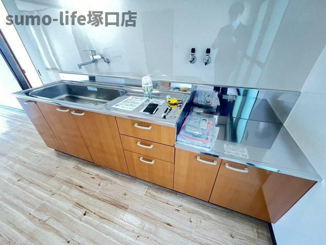 南武庫之荘佐野マンションのキッチン